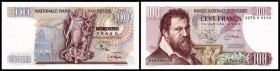 Königreich / Nationalbank
 100 Francs 17.4.1975, Sign. 8 und 3, P-134b I