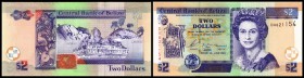 Central Bank
 2 Dollars 1.6.2003, P-66, kleineres Format I