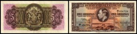 Government
 5 Shillings 12.5.1937, P-8b III+
