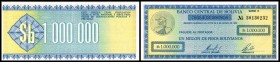 Banco Central / 1. Ausgabe L.1945
 1 Mio. PBol. Dec.8.3.1985, ohne Ort, P-190a I