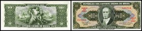 Republica dos Estados Unidos / Valor Recebido
 1 Cent./10 Cruz. o.D.(1967 MINISTRO ) P-183b I