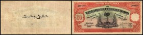 20 Shillings 1.12.1942, 3 Sign., Serie K, P-8b, Rs. fleckig IV