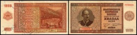 Währungsreform 1933
 1000 Lewa 1942, P-61a II-