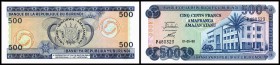 Republik
 500 Francs 1.5.1988, P-30c I