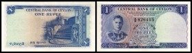 Central Bank
 1 Rupie 20.1.1951, P-47 I/II