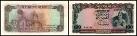 Central Bank
 100 Rupien 10.1.1968, P-71b II+
