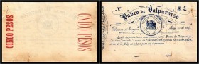 Specialized Issues
 5 Pesos 15.5.1891, P-S511r Banco de Valparaiso III