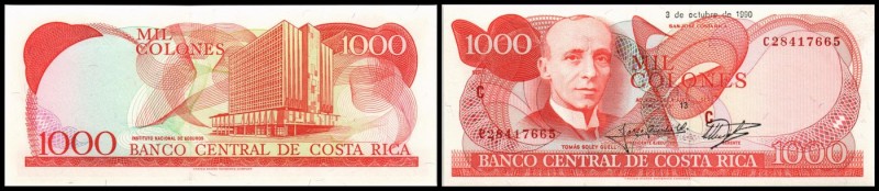 Banco Nacional
 1000 Colones 3.10.1990, P-259a I