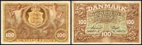Danmarks Nationalbank
 100 Kronen 1938, P-33a III