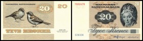 Danmarks Nationalbank
 Stück 20 Kronen (19)83, Prefix C2, P-49d I
