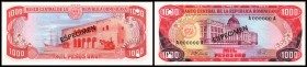1000 Pesos 1978 ESPECIMEN bds., P-124s1 I