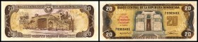 20 Pesos 1992, Jub.Kolumbus, P-139a, l. fleckig I/II