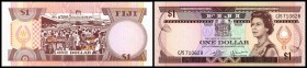 Central Monetary Authority
 1 Dollar o.D.(1980, Sign. Barnes/Tomkins) Dfa. TdlR, P-76a I