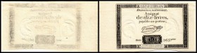 10 Livres 24.10.1792, P-A66a, kl. Wurmloch. I-