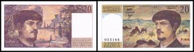 Währungsangabe nur mehr in Francs
 20 Francs 1980, Strafsatz Rs. L'Article , P-151a I