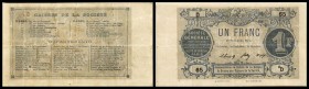 Banque de France aux Caisses de la Société
 1 Franc 18.11.1871 III+
