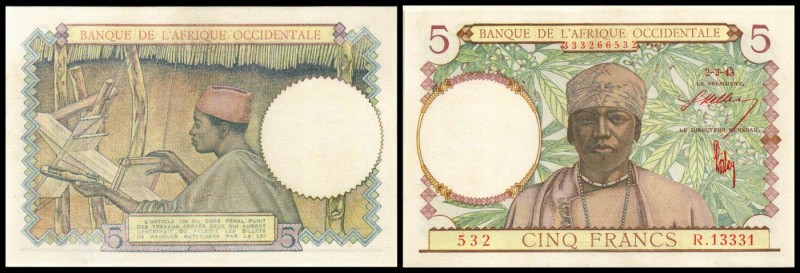 5 Francs 2.3.1943, P-26 I