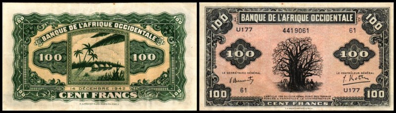 100 Francs 14.12.1942, P-31a III+