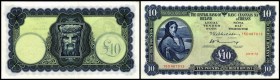 Republic / Central Bank
 10 Pfund 26.9.1974, P-66c II+