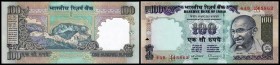 Republic / Reserve Bank
 100 Rupien o.D.(1996-, Sign.87 E , M.K.Ghandi) P-91b I