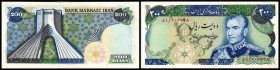 Königreich Iran / Bank Melli
 200 Rials o.D.(1974/79, Sign.15), P-103a I