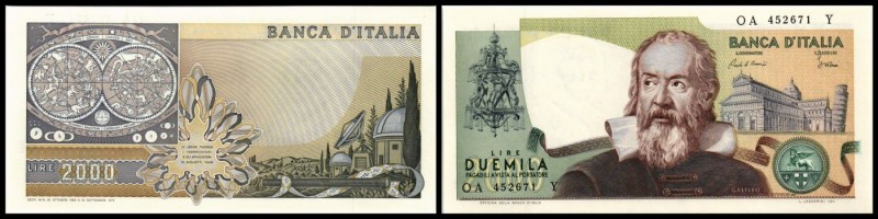 Banca d’Italia
 2000 Lire Dec. 24.10.1983, Sign. Ciampi-Stevani, Grap. 504, P-1...