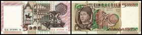 Banca d’Italia
 5000 Lire Dec. 3.11.1982, Sign. Ciampi-Stevani, Grap. 538, P-105b I