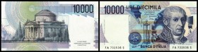 Banca d’Italia
 10.000 Lire Dec. 3.9.1984(1984) Sign. Ciampi-Stevani, Grap. 585, P-112a, Serie FA, TA I