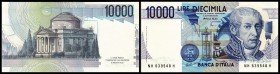Banca d’Italia
 10.000 Lire Dec. 3.9.1984(1997) Sign. Fazio-Amici, Grap 592, P-112d, Serie NH I