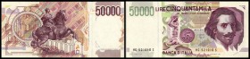 Banca d’Italia
 50.000 Lire Dec. 27.5.1992(1995) Sign. Facio-Speziali, Grap.611, P-zu 116, Serie HC II-