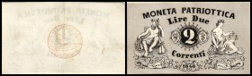Moneta Patriottica
 2 Lire 1848, Ri-504, PS-186 III+