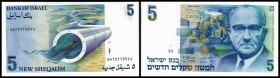 Bank of Israel
 5 New Shequalim 1985, Sign.6, P-52a I