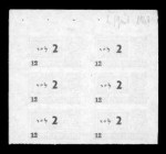 Militärgeld 1964/69 (perf. Kupons aus Markenheftchen ca. 40 x 20 mm)
 2 Pfund o.D.(1967) Udr. blaßviol., KN 12 (6x) 2) mit Währungsangabe in Agorot u...