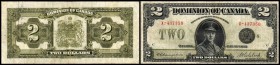 Dominion of Canada
 2 Dollars, 1923, Campbell-Clark, Grp.4, P-34/ l(klein L) III/IV