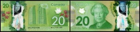 Dominion of Canada
 20 Dollars 2012, P-108a I