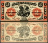 Specialized issues
 2 $ 1.9.1861, P-S1664b Bank of Clifton I
