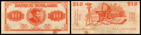 Privatausgaben
 Lot 1,2,5,10 $ 1920 Banque Scolaire (Schulgeld) I/III
