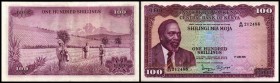 100 Shillings 1.7.1971, Sign.3, P-10b II/III