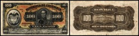 100 Pesos August 1910, P-318 IV+