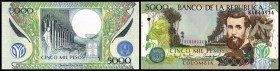 Banco de la Republica (ohne „El“)
 5000 Pesos 12.10.1997, P-447a I