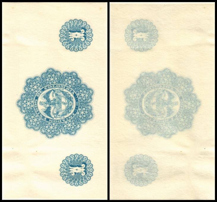 Specialized Issues
 Lot 2 Stück 1 Peso Ausgabe 1884 (Probe / Andruck der Rs) zu...