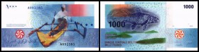 Banque Centrale
 1000 Francs 2005, Sign. 12, P-16 I