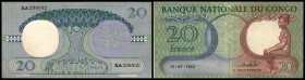 20 Francs 15.7.1962, P-4 II-