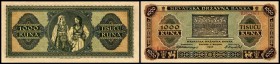 State Bank
 1000 Kuna 1.9.1943, (B-H270) P-12 I