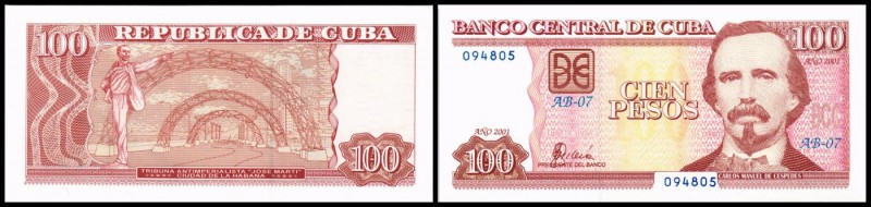 100 Pesos 2001, P-124 I