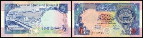 Central Bank
 1/2 Dinar L.1968(1992, Sign.7) P-18 I