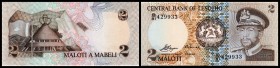 Central Bank
 2 Maloti (19)81, Sign.1, P-4a I