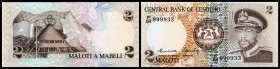Central Bank
 2 Maloti (19)84, Sign.2, P-4b I