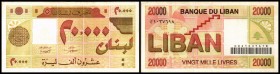 Republik / Banque du Liban
 20.000 Livres 1995, P-72 III