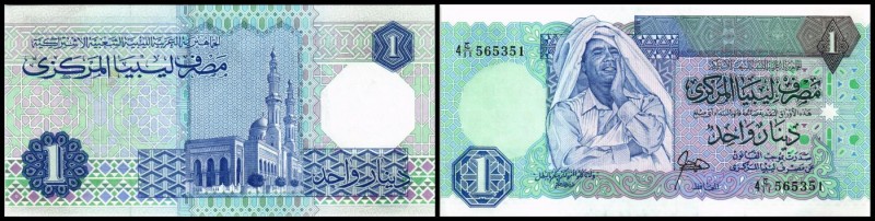 Sozialistische Volksrepublik
 1 Dinar o.D.(1988, Sign.3) P-54 I